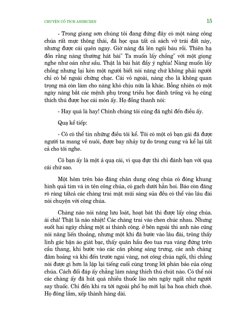 image for page Truyện cổ Andecxen 1