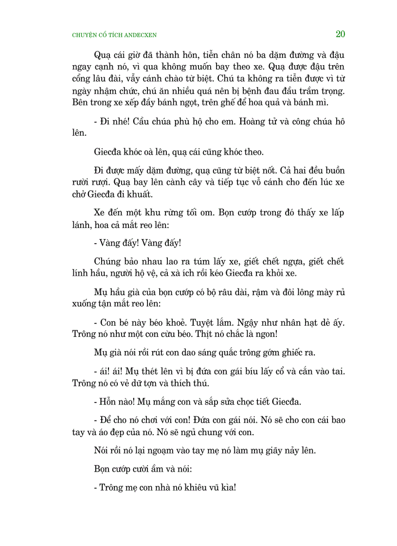 image for page Truyện cổ Andecxen 1