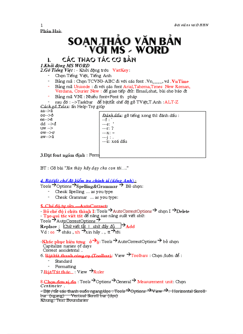 image for page Tu hoc soan thao van ban