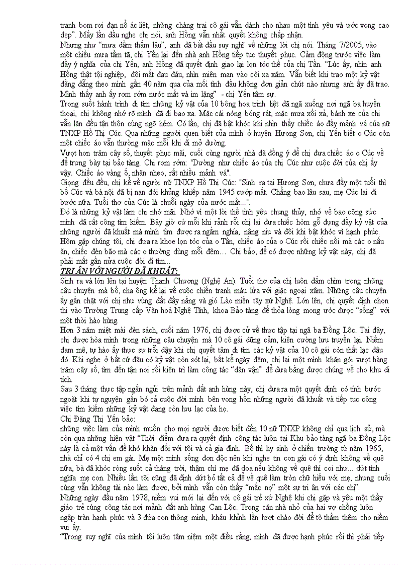 image for page Tư liệu về ngã ba Đồng Lộc Hà Tĩnh huyền thoại