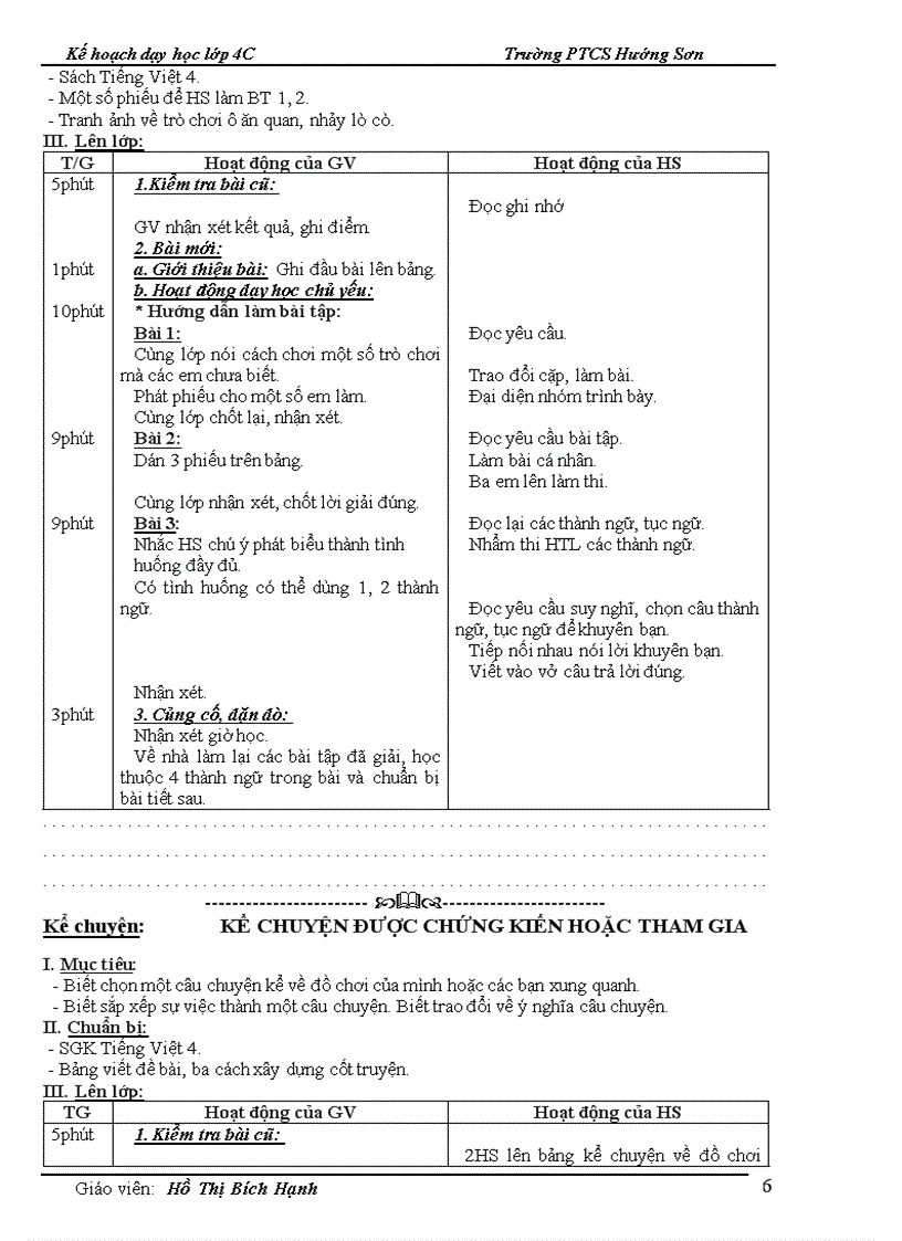 image for page Tuần 16 lớp 4