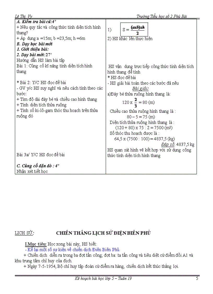 image for page Tuần 19 Giáo án lớp 5 CKTKN GDKNS