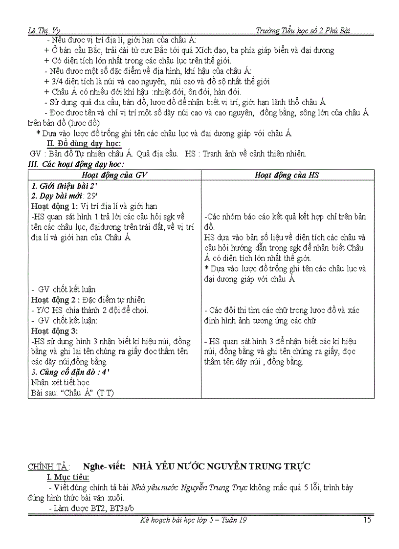 image for page Tuần 19 Giáo án lớp 5 CKTKN GDKNS