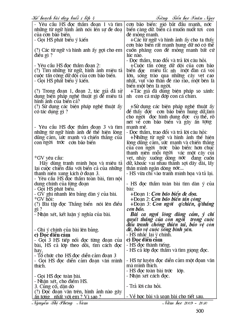 image for page Tuần 26 buổi 1 lớp 4