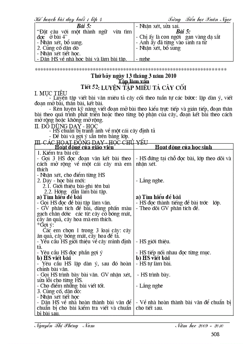 image for page Tuần 26 buổi 1 lớp 4