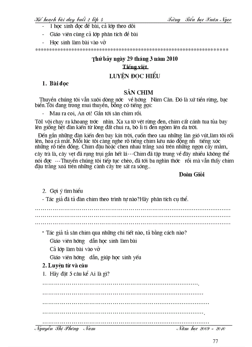 image for page Tuần 28 buổi 2 lớp 4