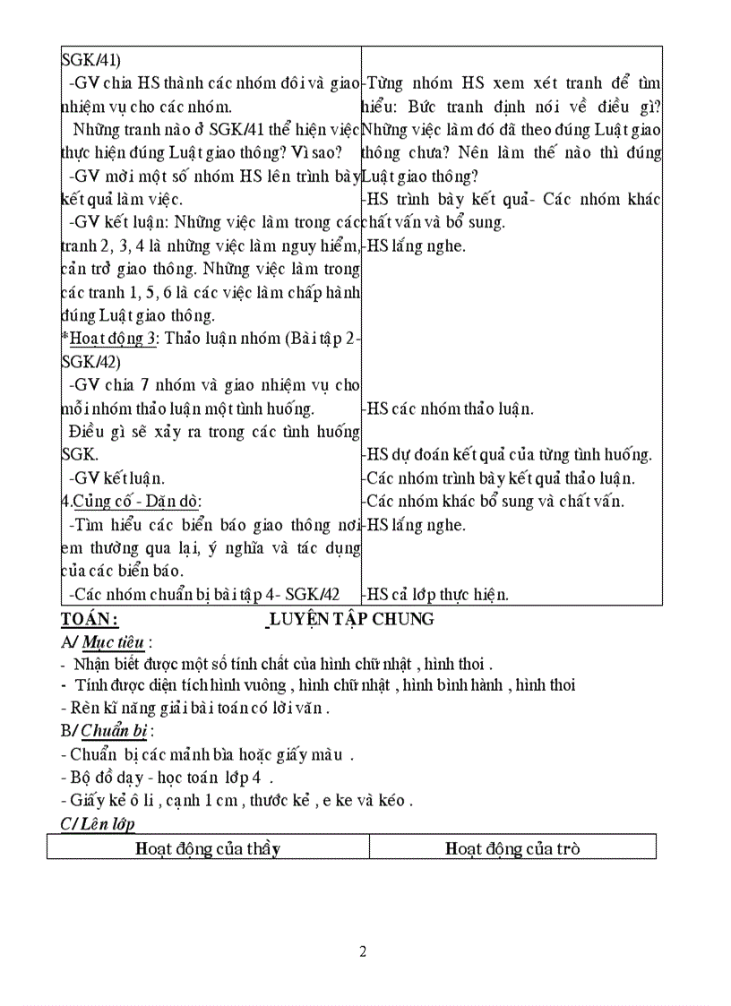 image for page Tuần 28 lớp 4