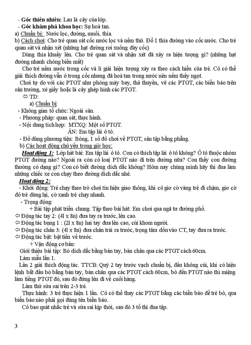 image for page Tuần 3 bé học luật giao thông