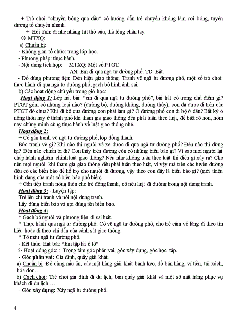 image for page Tuần 3 bé học luật giao thông