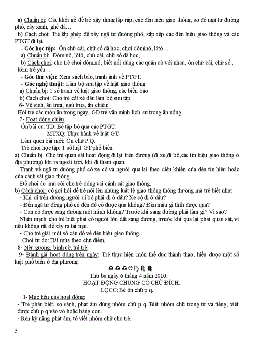 image for page Tuần 3 bé học luật giao thông