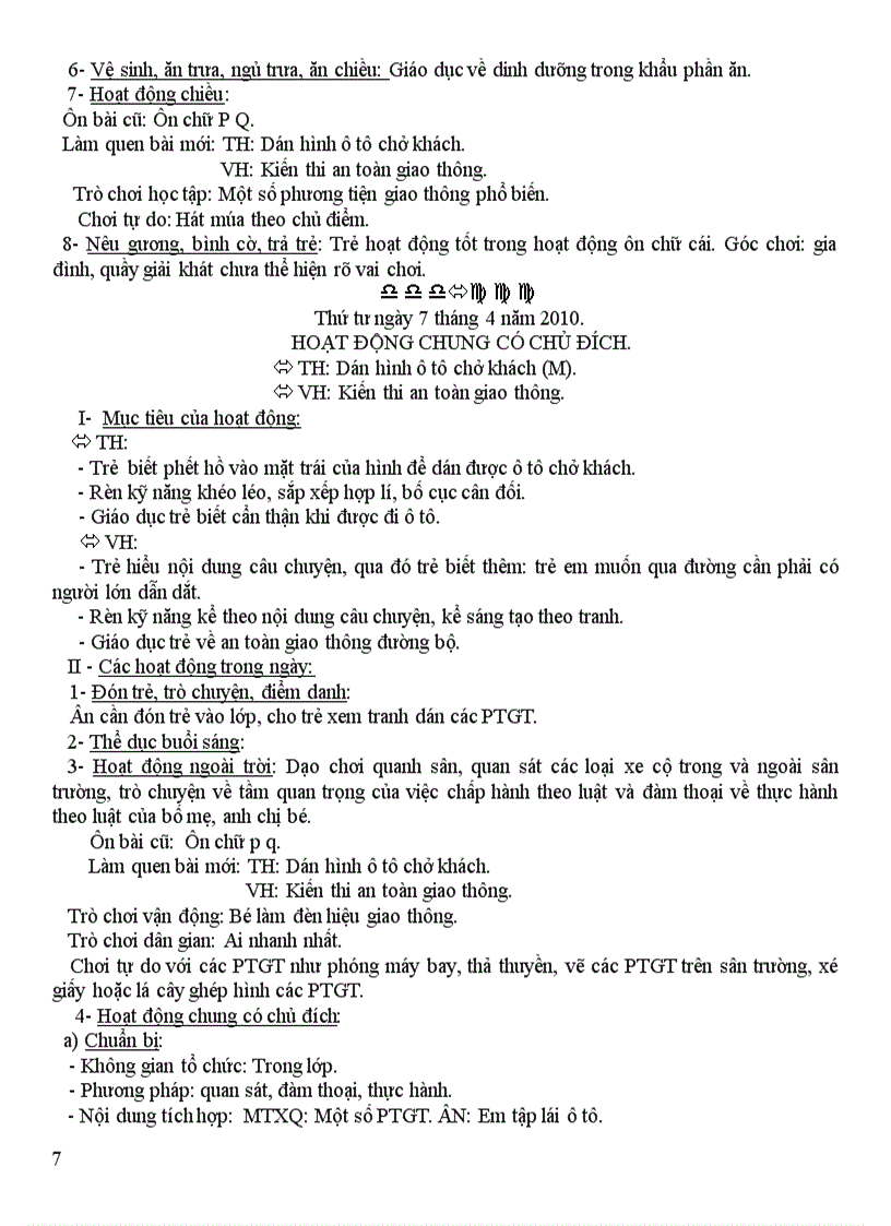 image for page Tuần 3 bé học luật giao thông