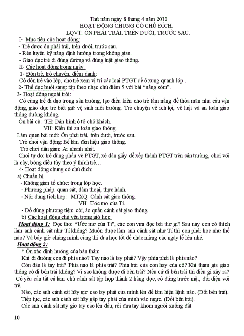 image for page Tuần 3 bé học luật giao thông