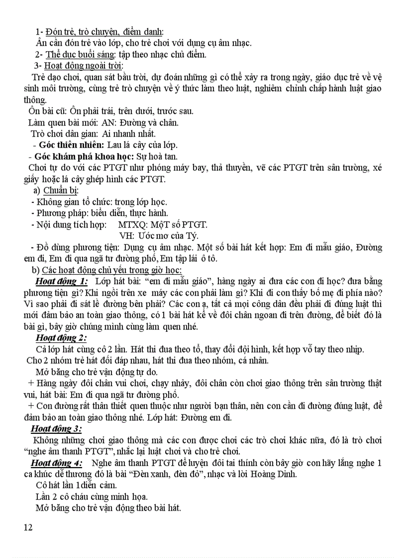 image for page Tuần 3 bé học luật giao thông