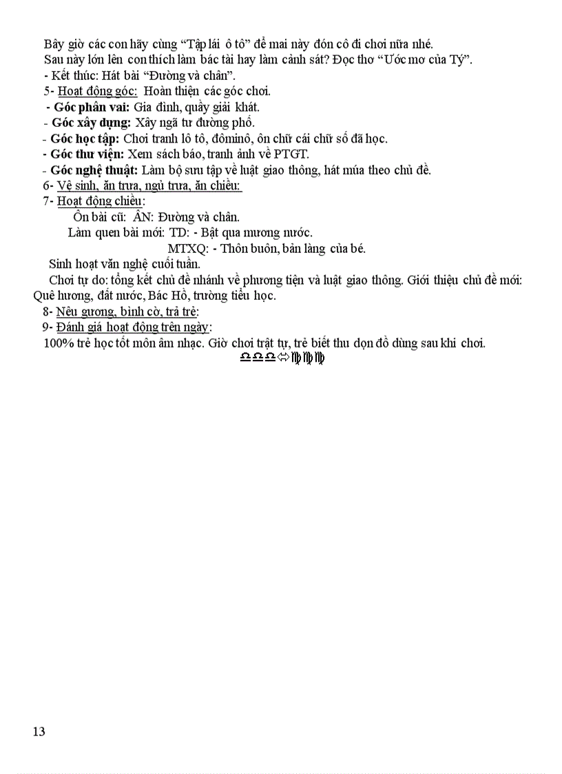 image for page Tuần 3 bé học luật giao thông