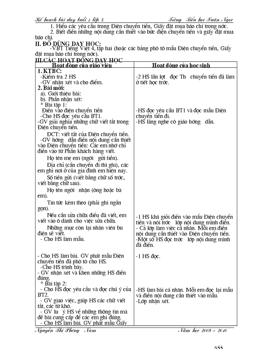 image for page Tuần 34 buổi 1 lớp 4