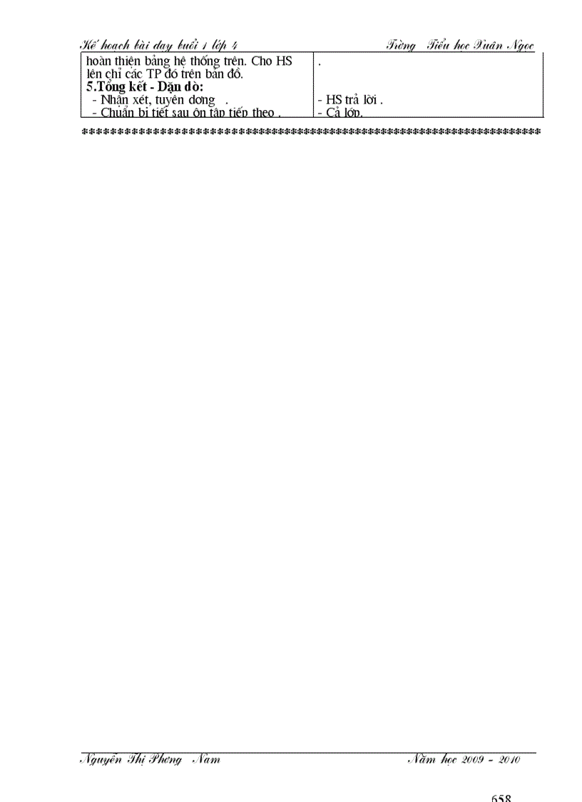 image for page Tuần 34 buổi 1 lớp 4