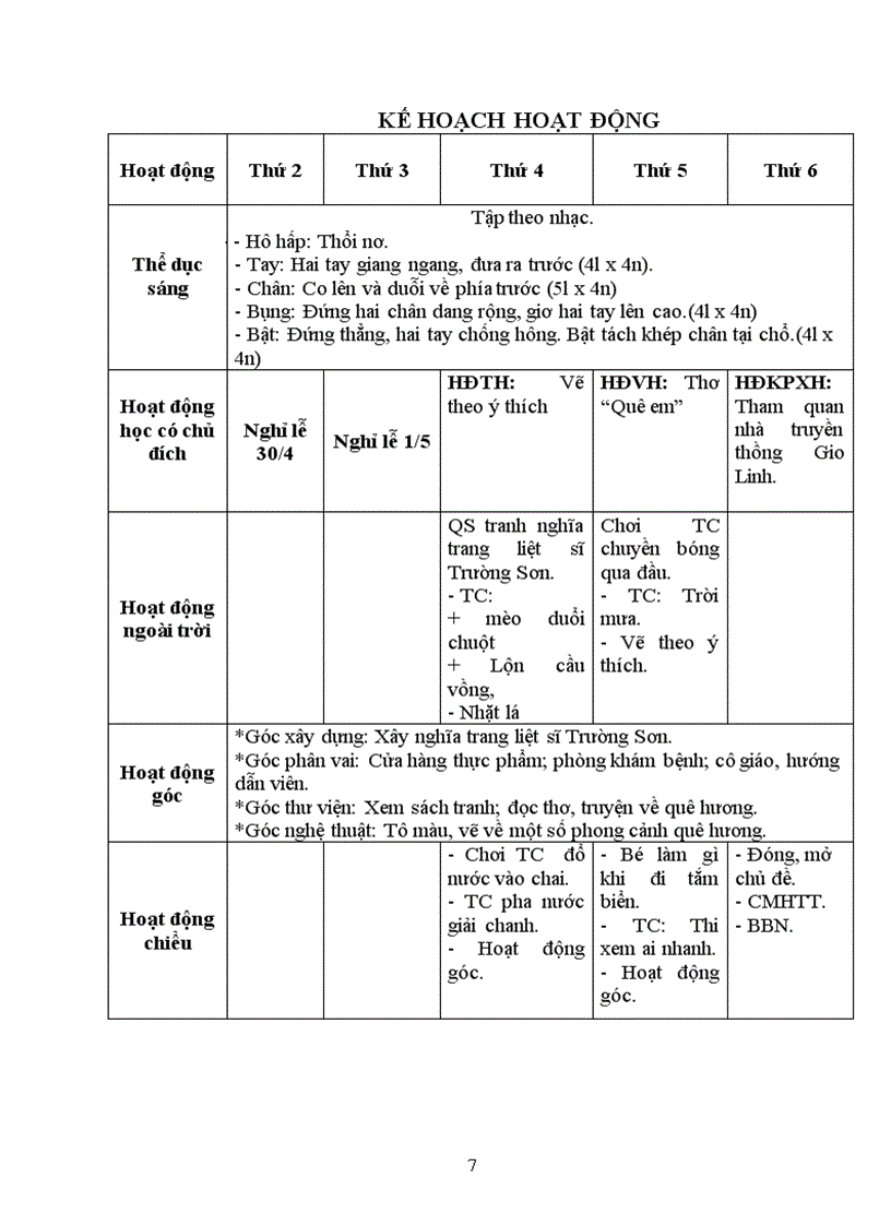image for page Tuần 34 Mạng Quê hương Gio Linh của bé
