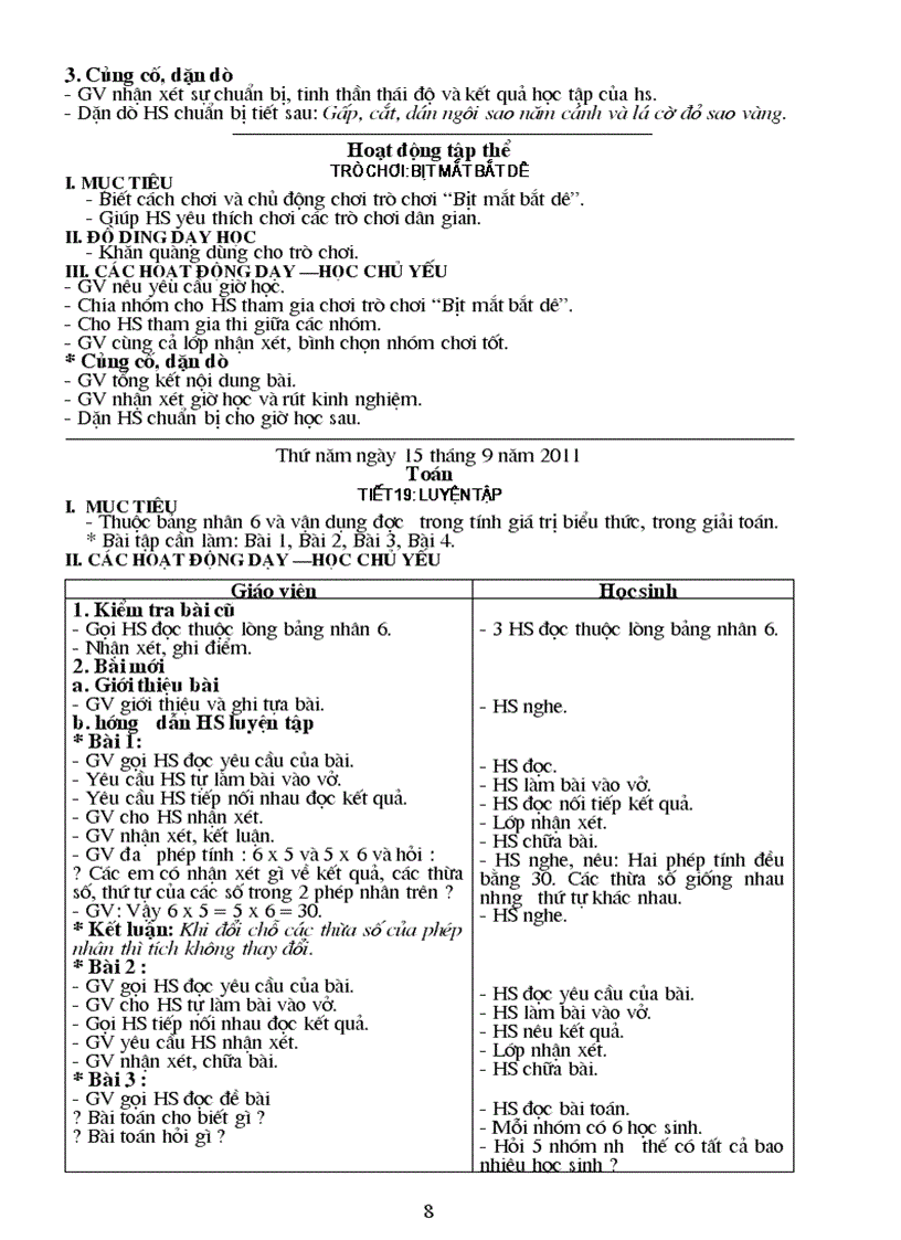 image for page Tuan 4 Lop 3 2 buoi