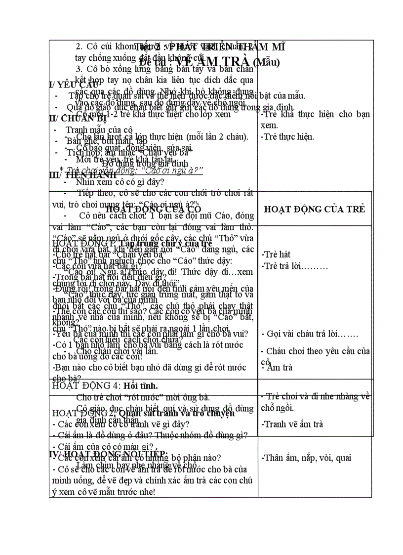 image for page Tuần 9 Nhu cầu gia đình