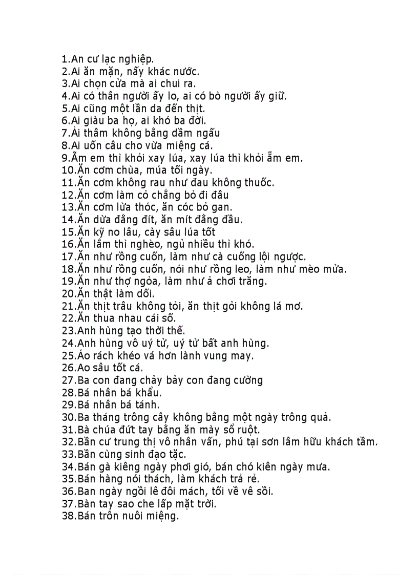 image for page Tục ngữ ca dao Việt Nam