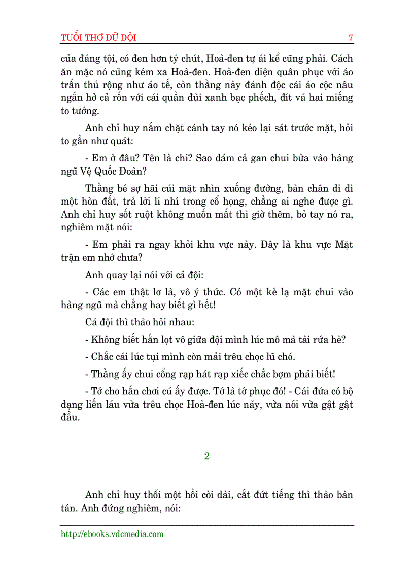 image for page Tuổi thơ dữ dội