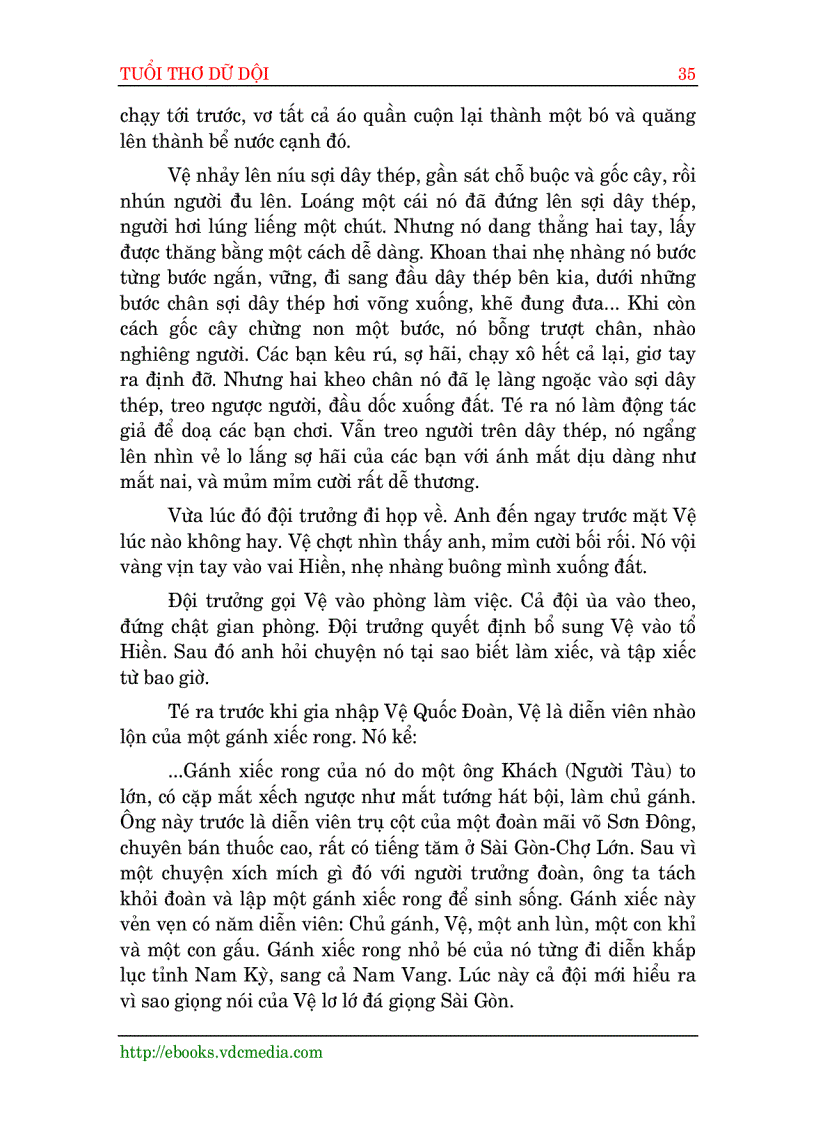 image for page Tuổi thơ dữ dội