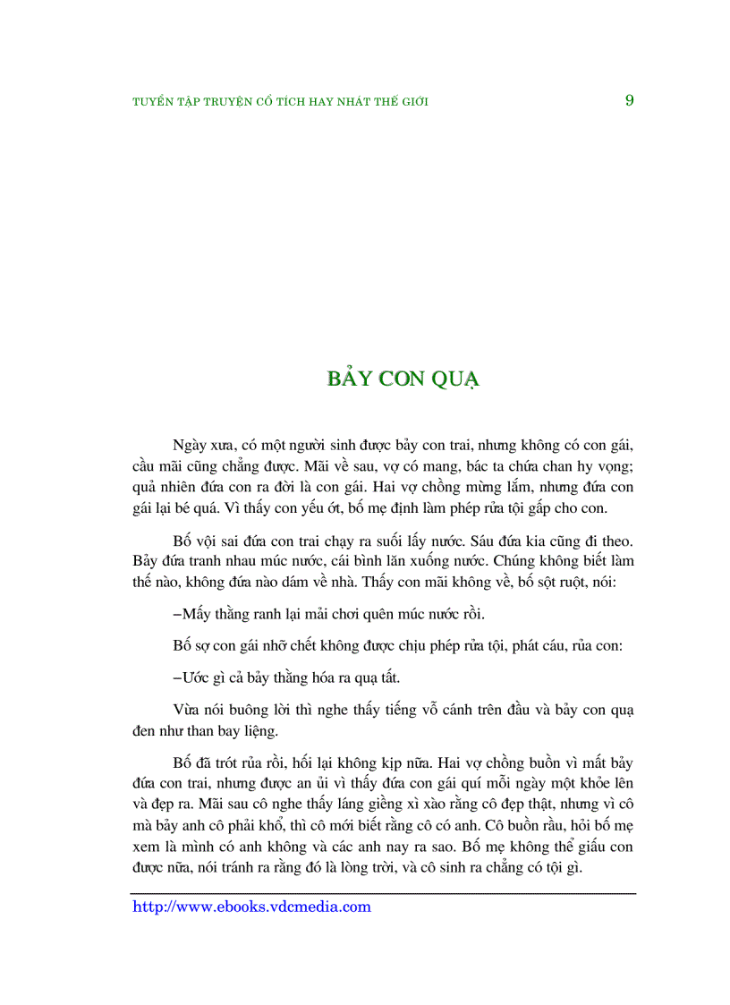 image for page Tuyển tập Truyện cổ tích thế giới Phần II