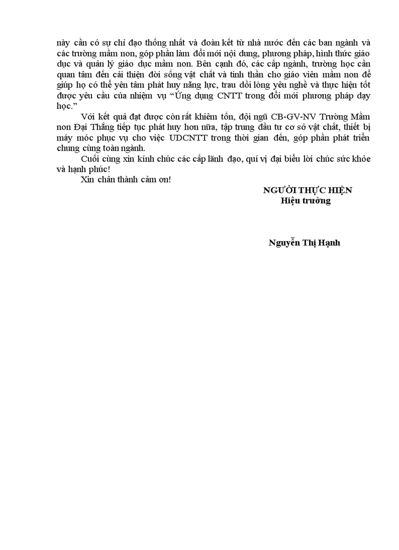 image for page Ứng dụng CNTT trong bậc học Mầm non