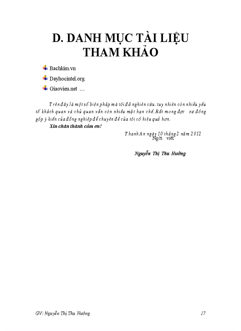 image for page Ứng dụng cntt vào dạy học trong trường tiểu học