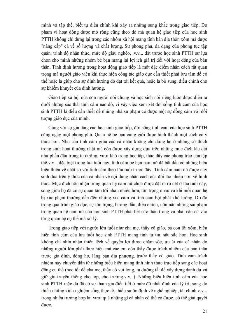 image for page Ứng xử sư phạm