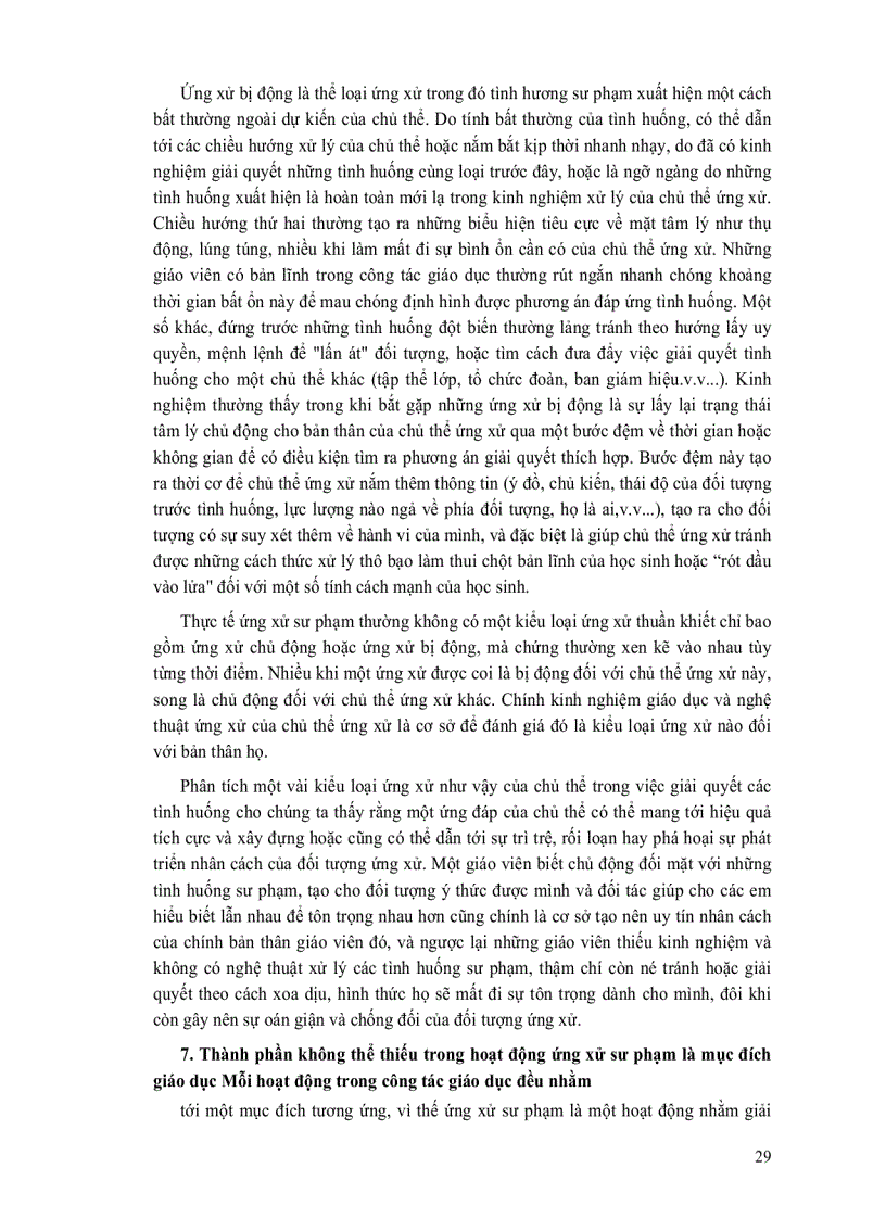 image for page Ứng xử sư phạm