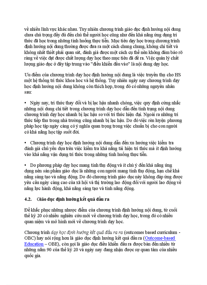 image for page Về chương trình đầu vào và chương trình đầu ra