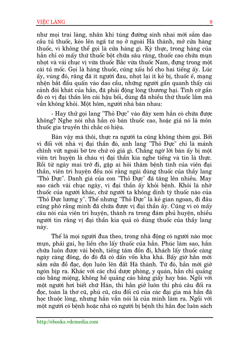 image for page Việc làng