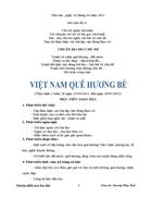 Việt Nam quê hương bé