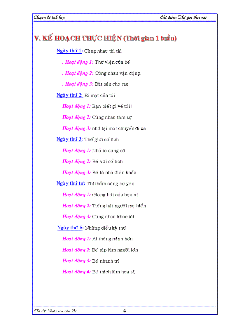 image for page Vườn rau của bé