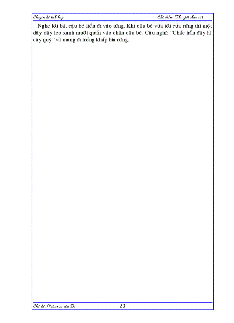 image for page Vườn rau của bé