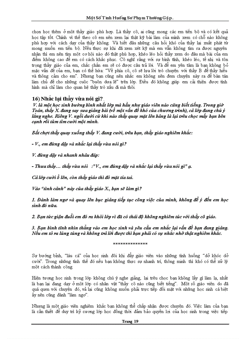 image for page Xử lý tình huống sư phạm