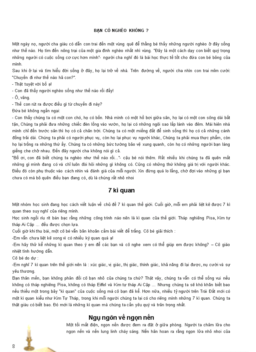 image for page 1000 câu chuyện cảm động Nam