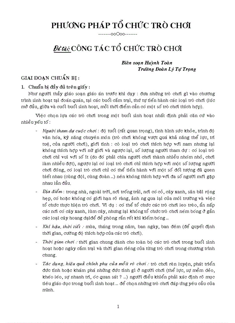 image for page 1000 tro choi sinh hoat tap the Doan Doi