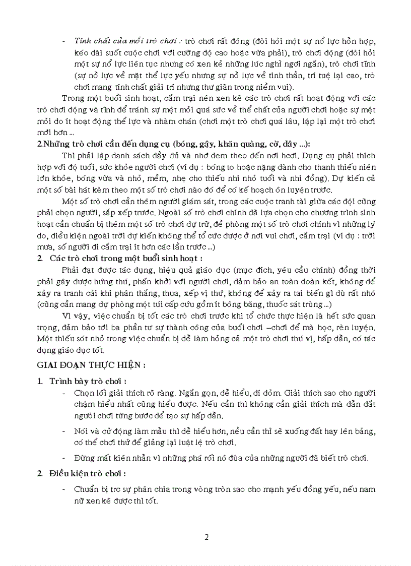 image for page 1000 tro choi sinh hoat tap the Doan Doi