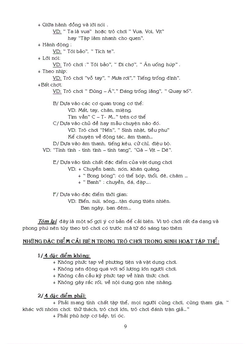 image for page 1000 tro choi sinh hoat tap the Doan Doi