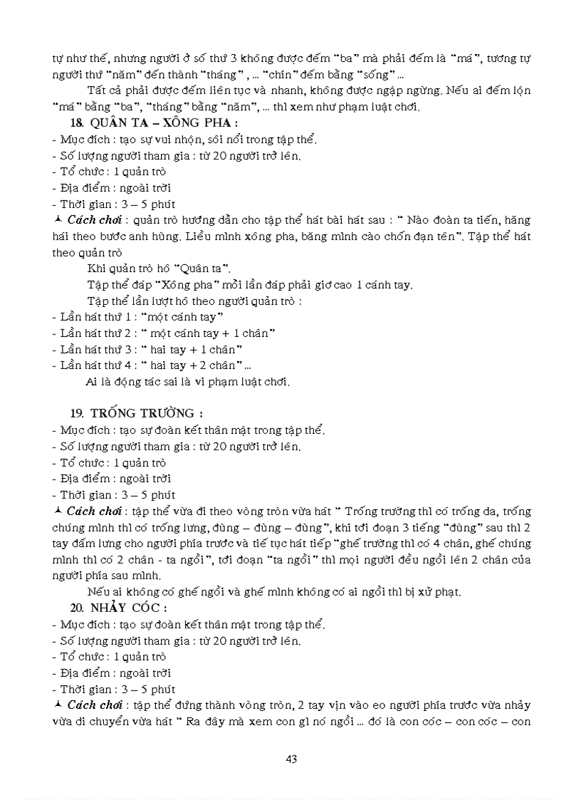 image for page 1000 tro choi sinh hoat tap the Doan Doi