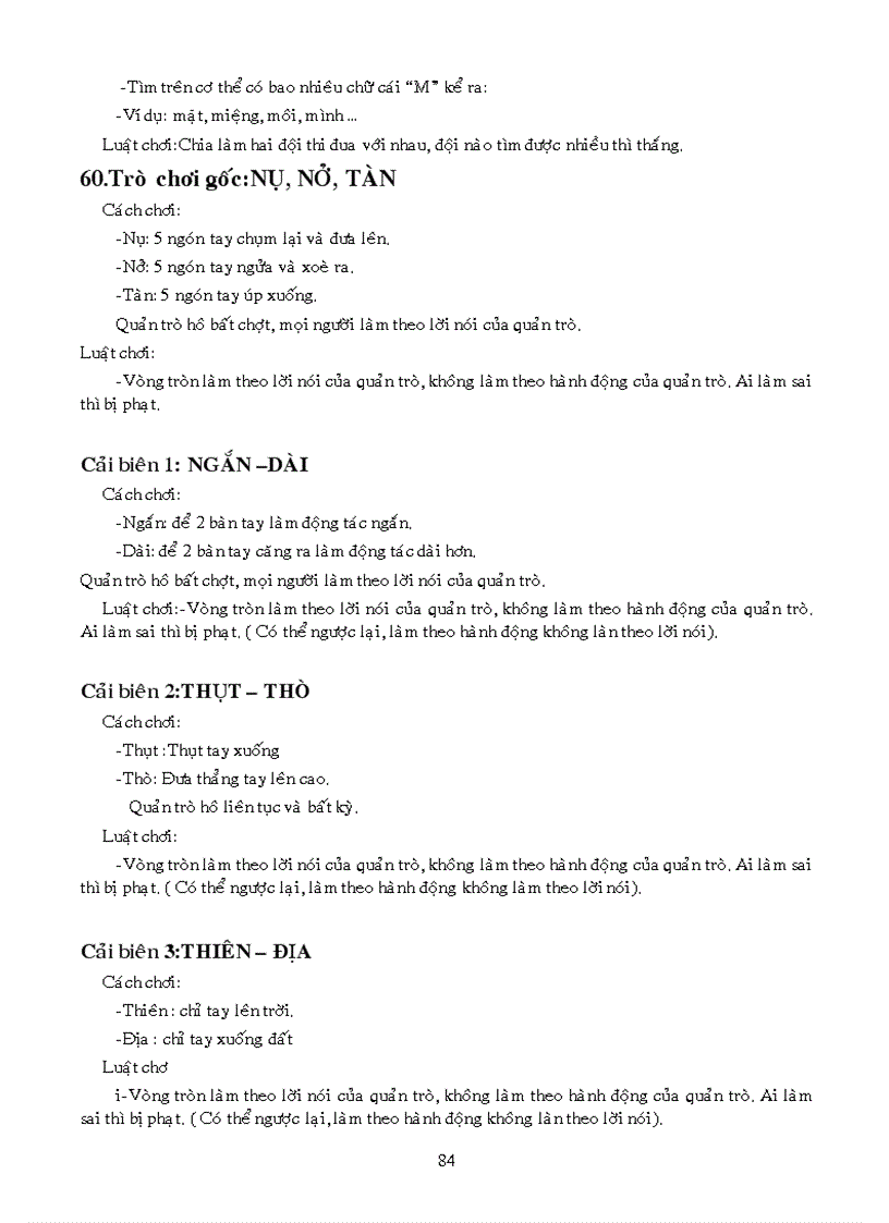 image for page 1000 tro choi sinh hoat tap the Doan Doi