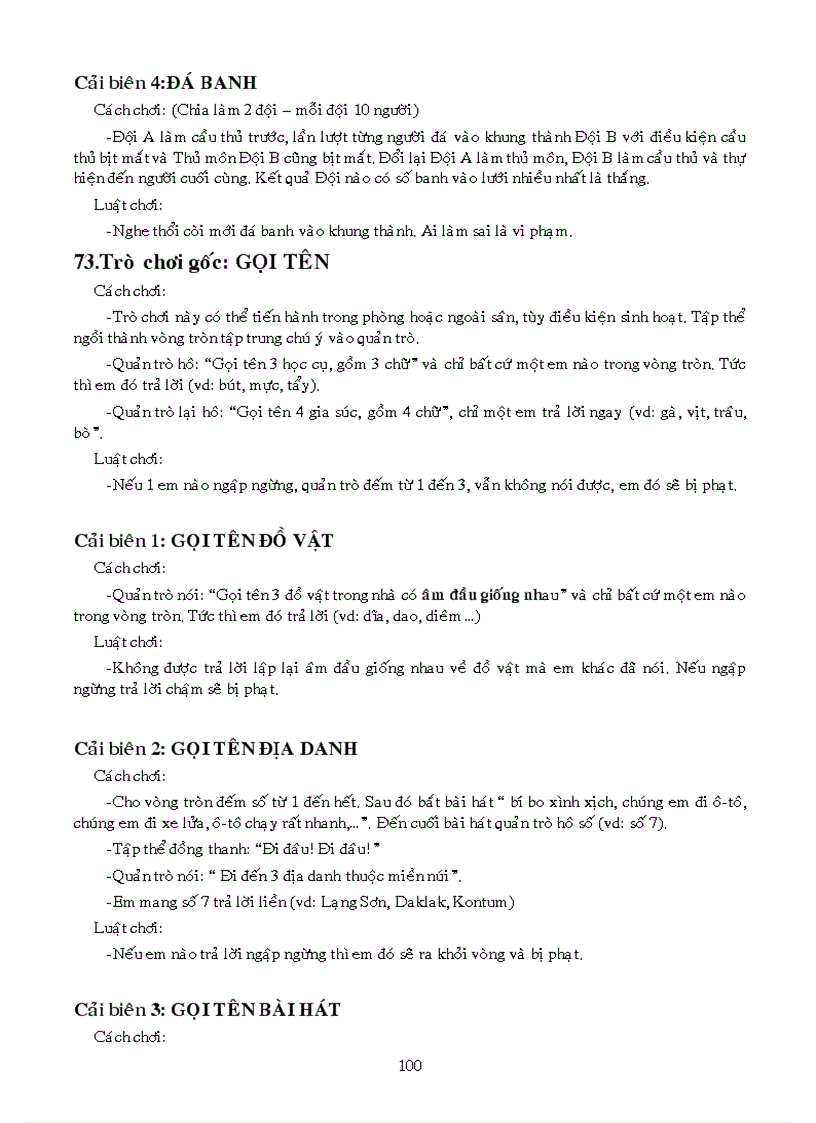 image for page 1000 tro choi sinh hoat tap the Doan Doi