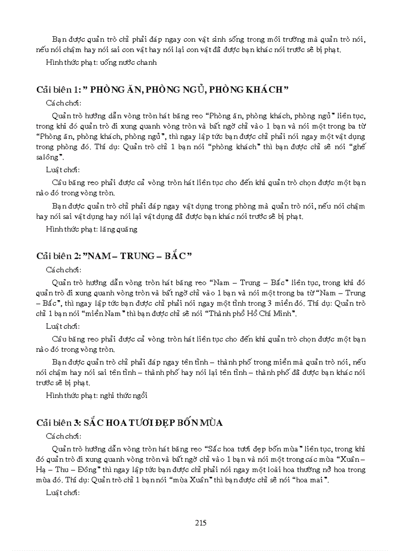 image for page 1000 tro choi sinh hoat tap the Doan Doi