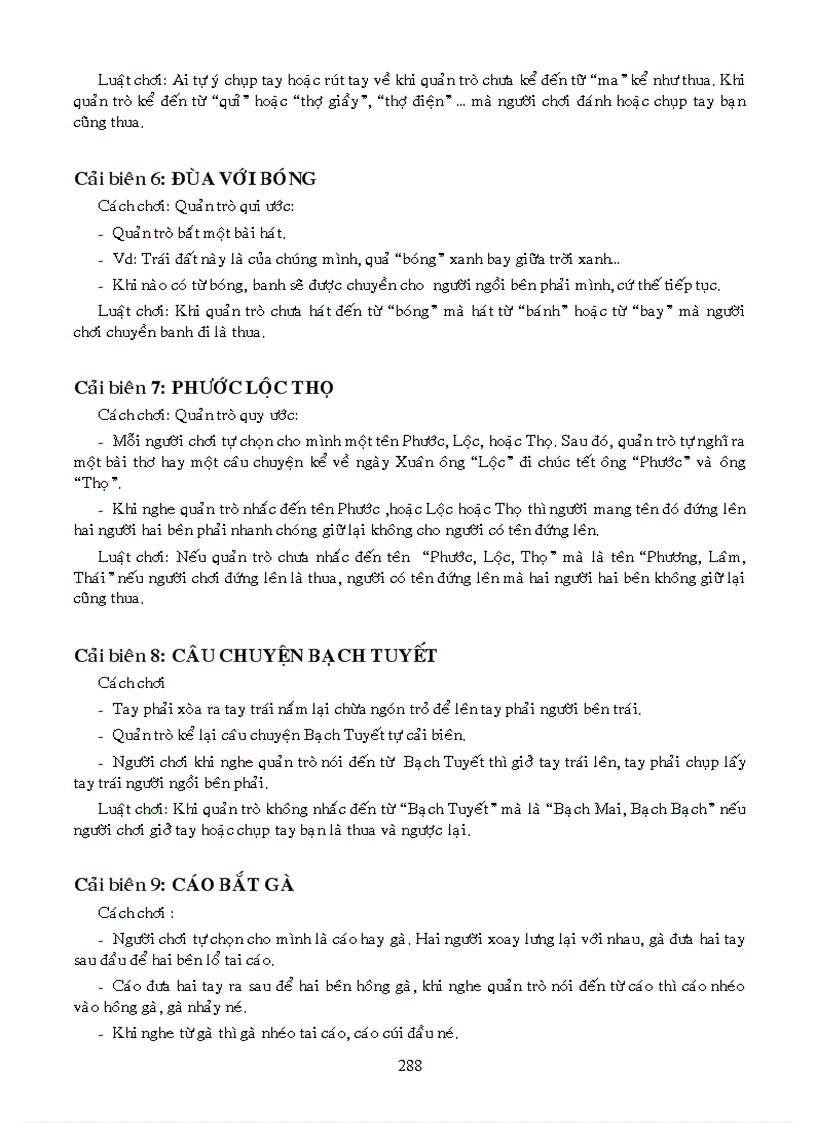 image for page 1000 tro choi sinh hoat tap the Doan Doi