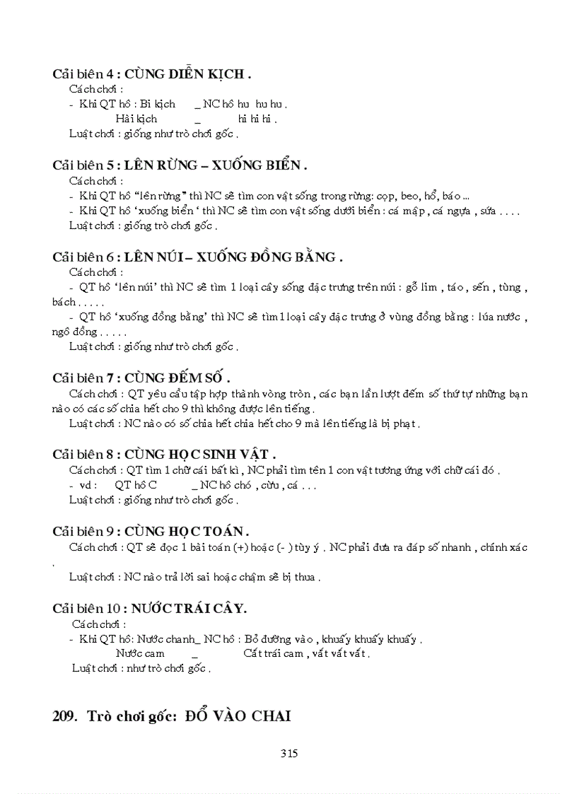 image for page 1000 tro choi sinh hoat tap the Doan Doi