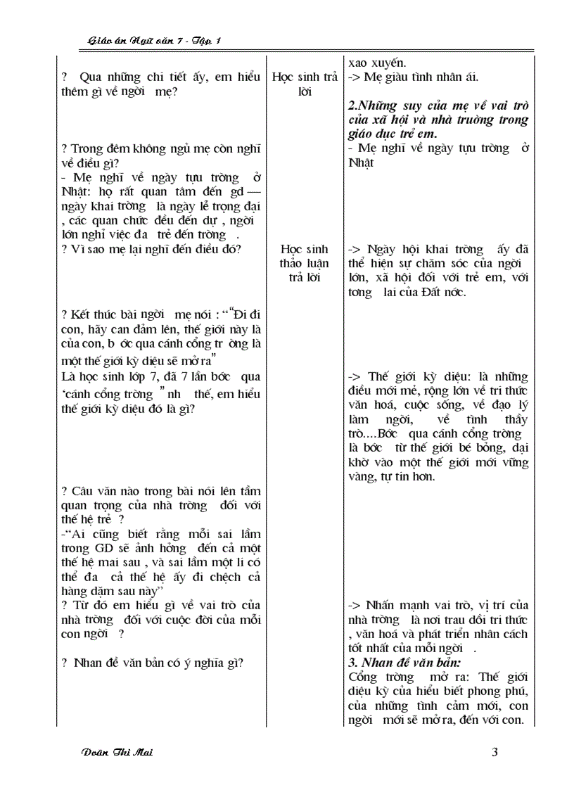 image for page Bài 7 Cổng trường mở ra