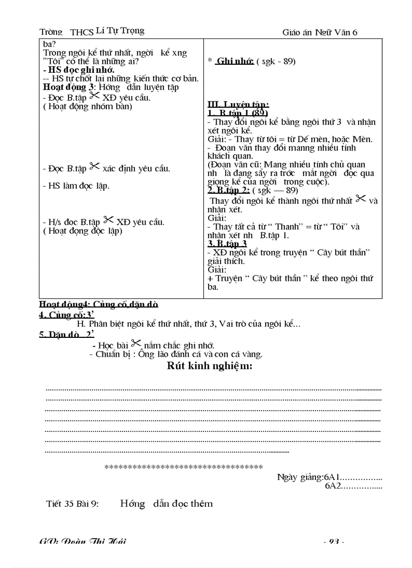 image for page Bài giảng văn 6 cả năm