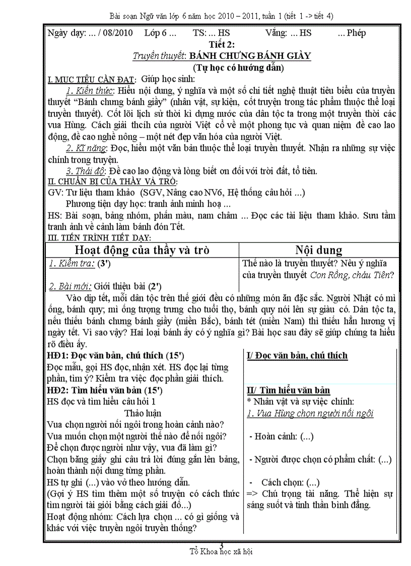 image for page Bài soạn lớp 6 tuần 1 1 4